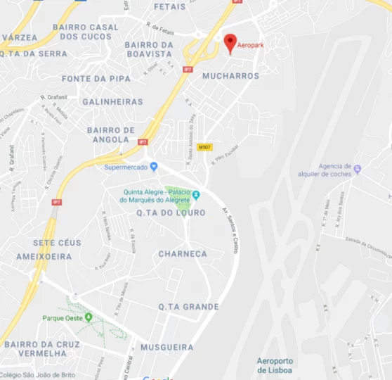 Parque vigilado y 24 horas en el Aeroporto de Lisboa. Reserva online con Parkapp