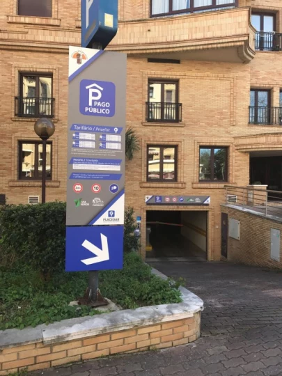 Parking subterráneo en Sacavém. Reserva Parking en Lisboa con Parkapp