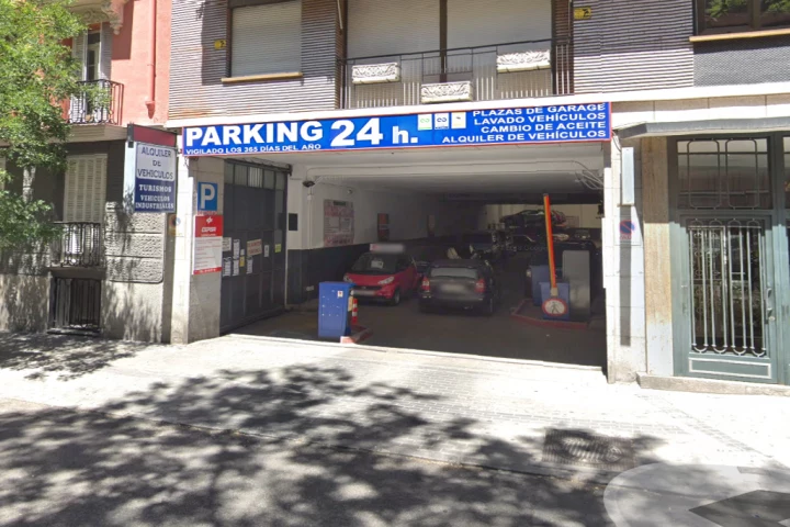 Parking Público Madrid para furgos - App parking