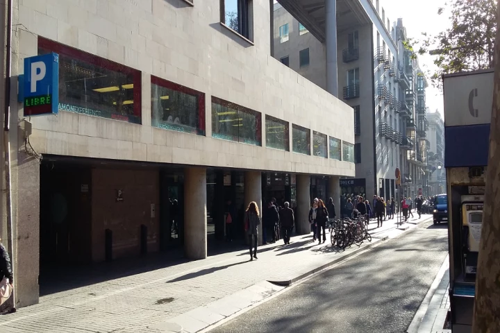 Aparcar en Barcelona -  Parking La Boquería